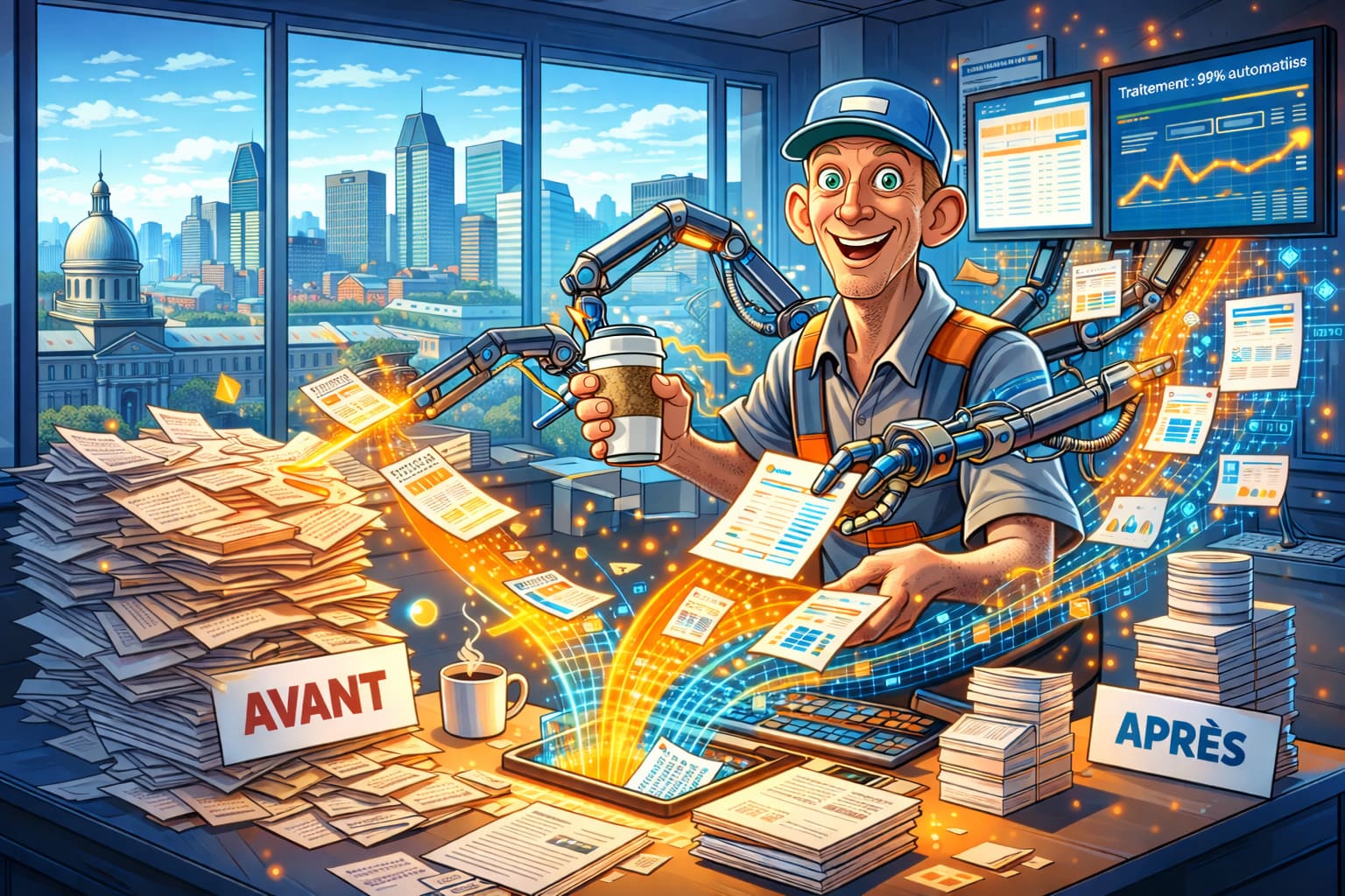 OCR facture fournisseur : comment réduire la saisie manuelle dans une PME